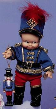 Effanbee - Kewpie - Nutcracker Soldier & Ornament - Doll